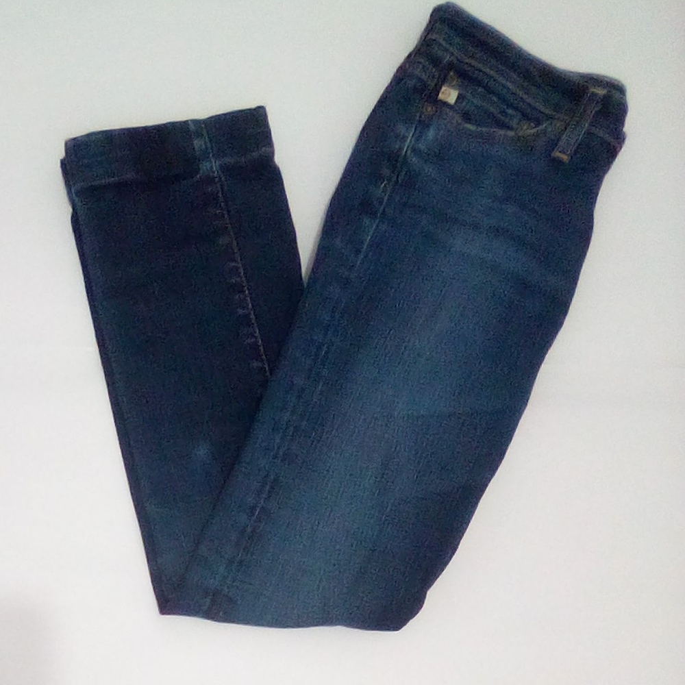 AG Adriano Goldschmied Premiere Skinny Straight Jeans Size 24R Made In Usa